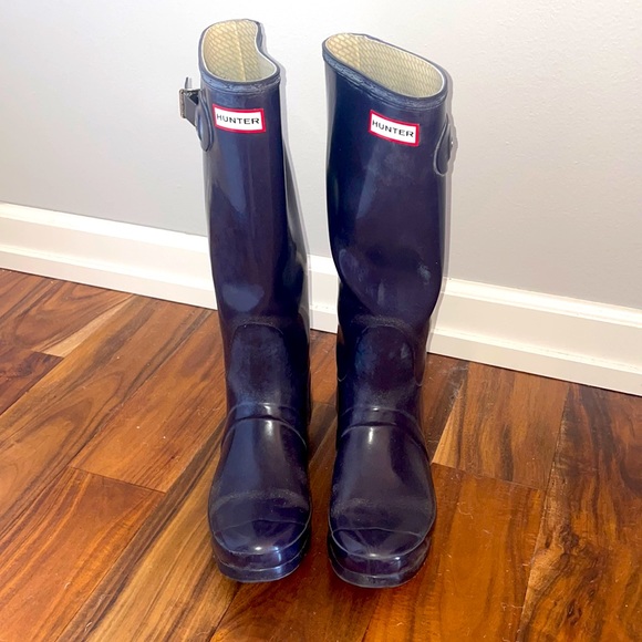 purple hunter boot socks